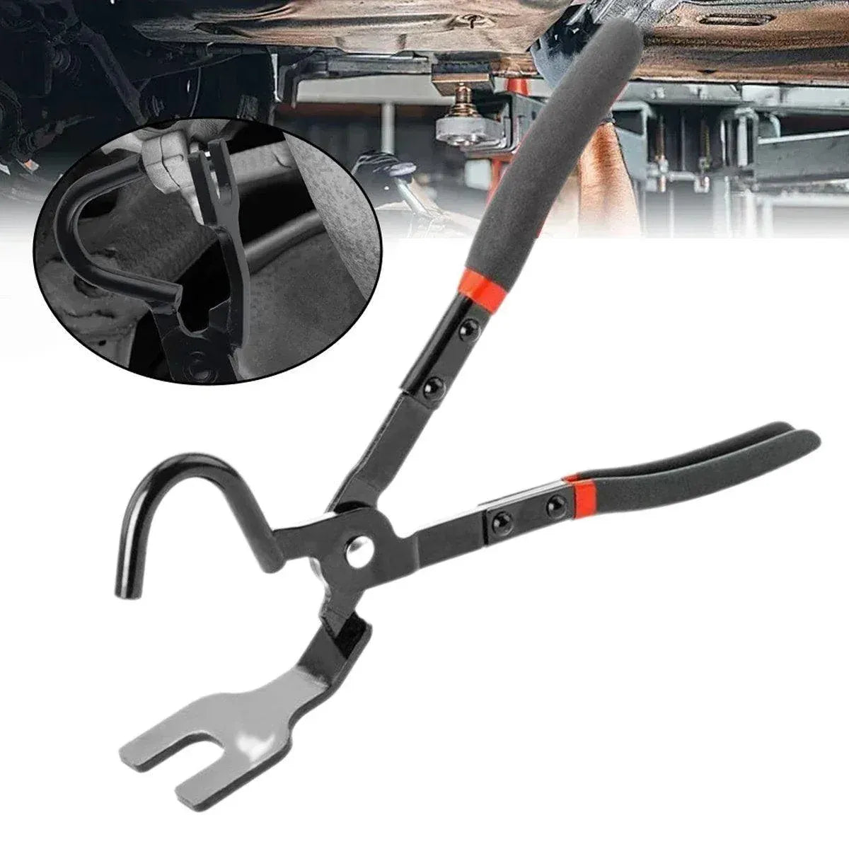 1-Piece Automotive Exhaust Hanger Removal Pliers, Black