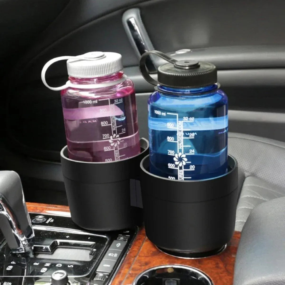 2pcs Car Cup Holder Organiser Dual 2-in-1 Adjustable Drink Holder for Vehicles