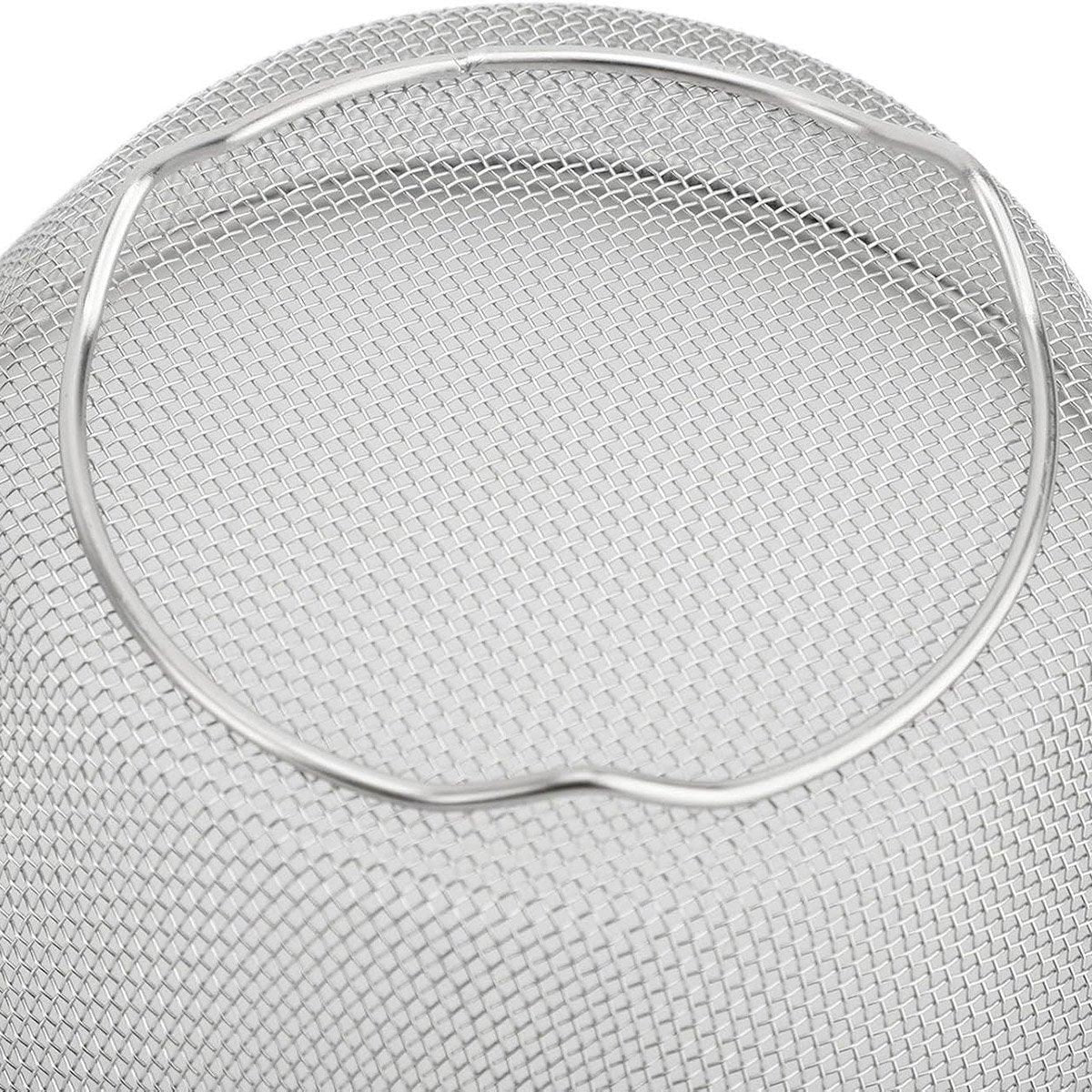 Mini Stainless Steel Sieve Drainage Basket Fruit Filter Basin for Kitchen Use