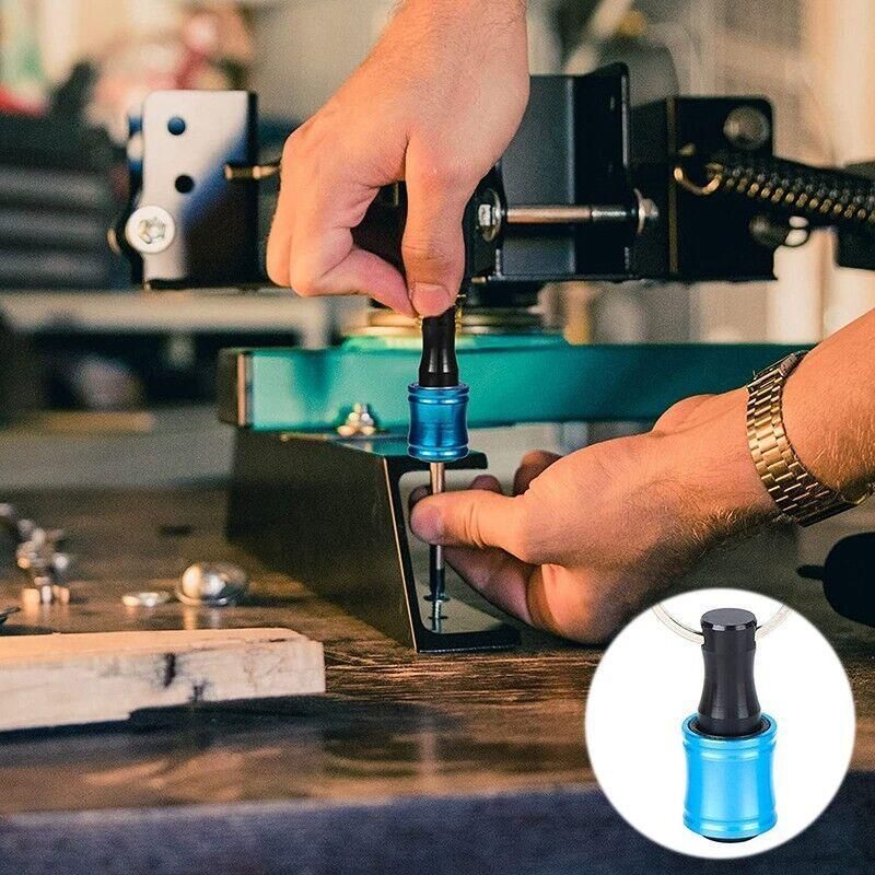 6PCS Hex Shank Screwdriver Bit Holder Extension Bar Driver Keyring