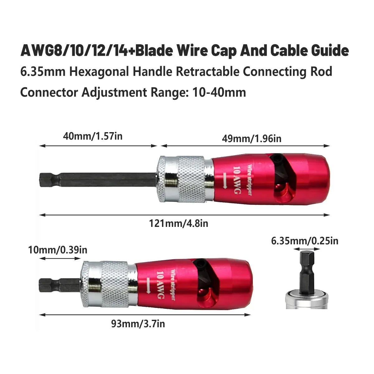 Wire Stripper Set Precision Zinc Alloy for Electrical Repair Kit