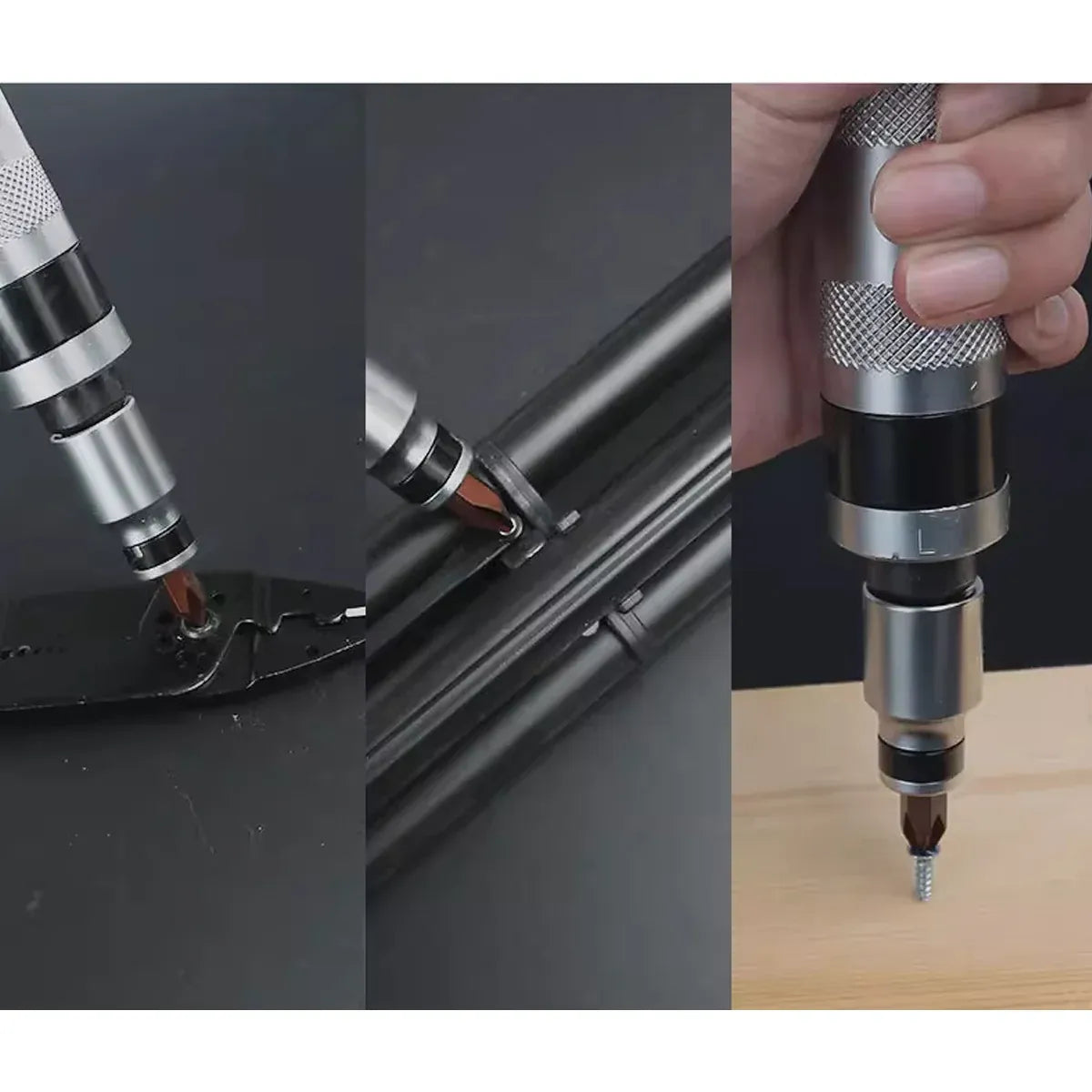 7PCS Multi Function Manual Impact Driver Set Chrome Vanadium Steel Sturdy