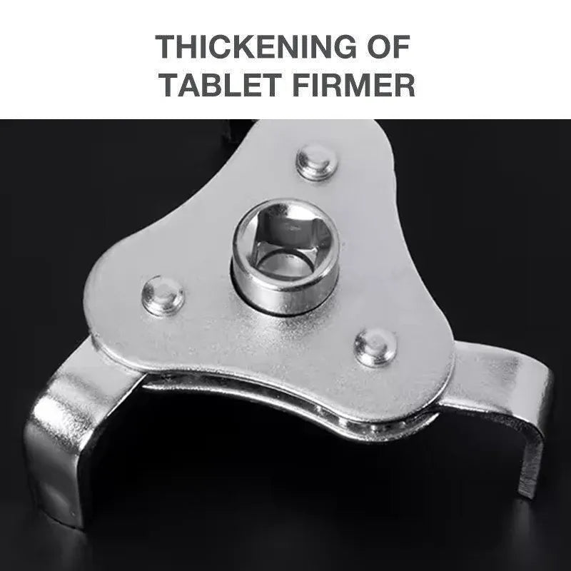 3 Jaw Oil Filter Wrench for Filters up to 102mm Car Engine Removal Tool