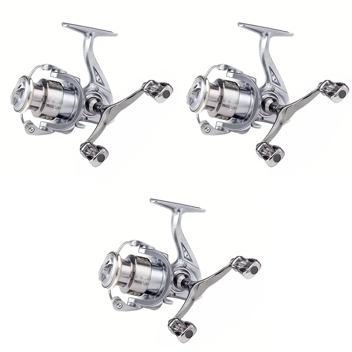 Double Handle Fishing Reel High-Speed Spinning Reel for Freshwater Saltwater - SW1500S