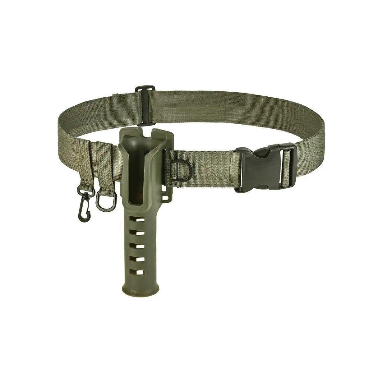 Adjustable Fishing Rod Holder Belt Portable Waist Strap Fishing Gear Rod Storage