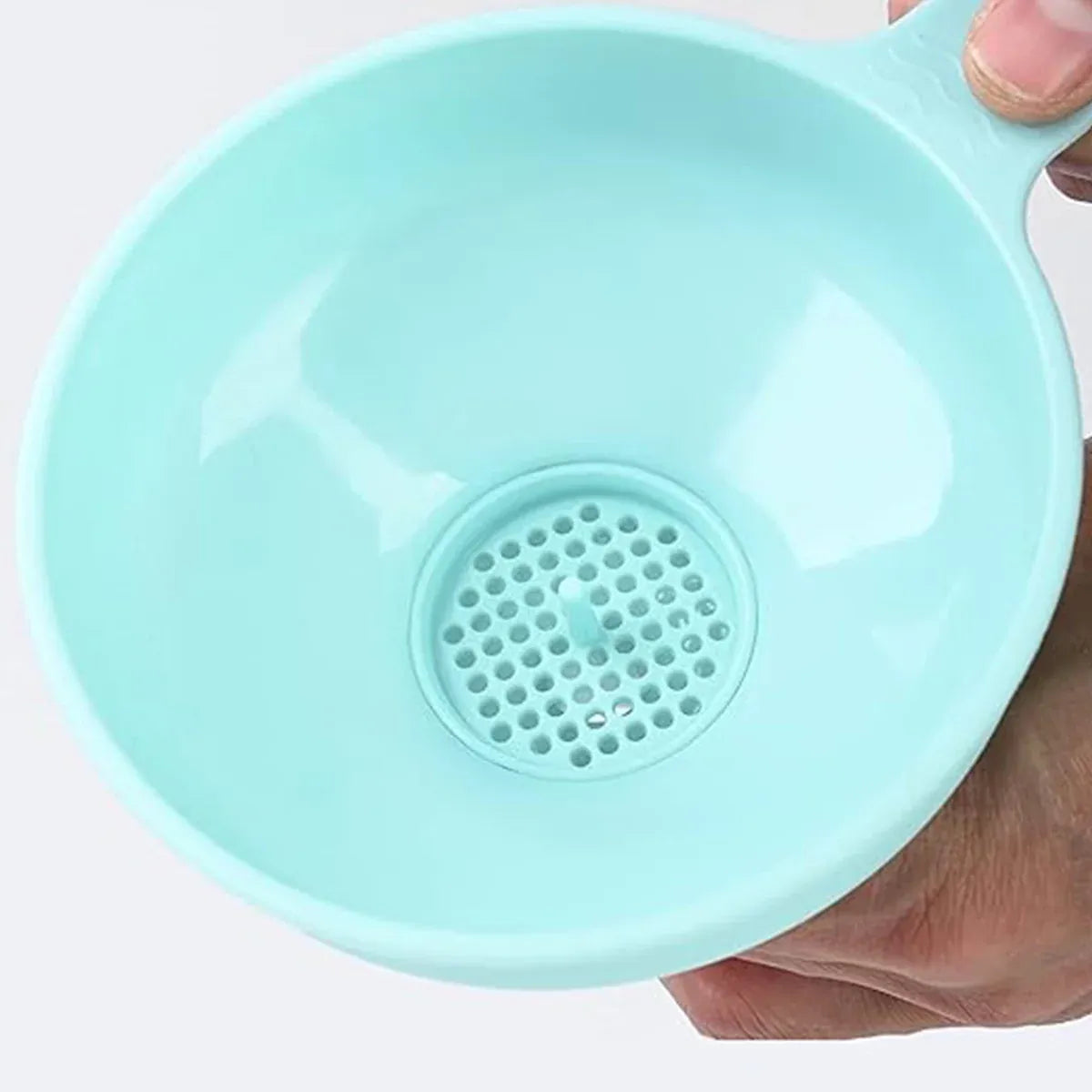 3 in 1 Multi Function Plastic Funnel Set Food Grade for Cooking Baking Liquid