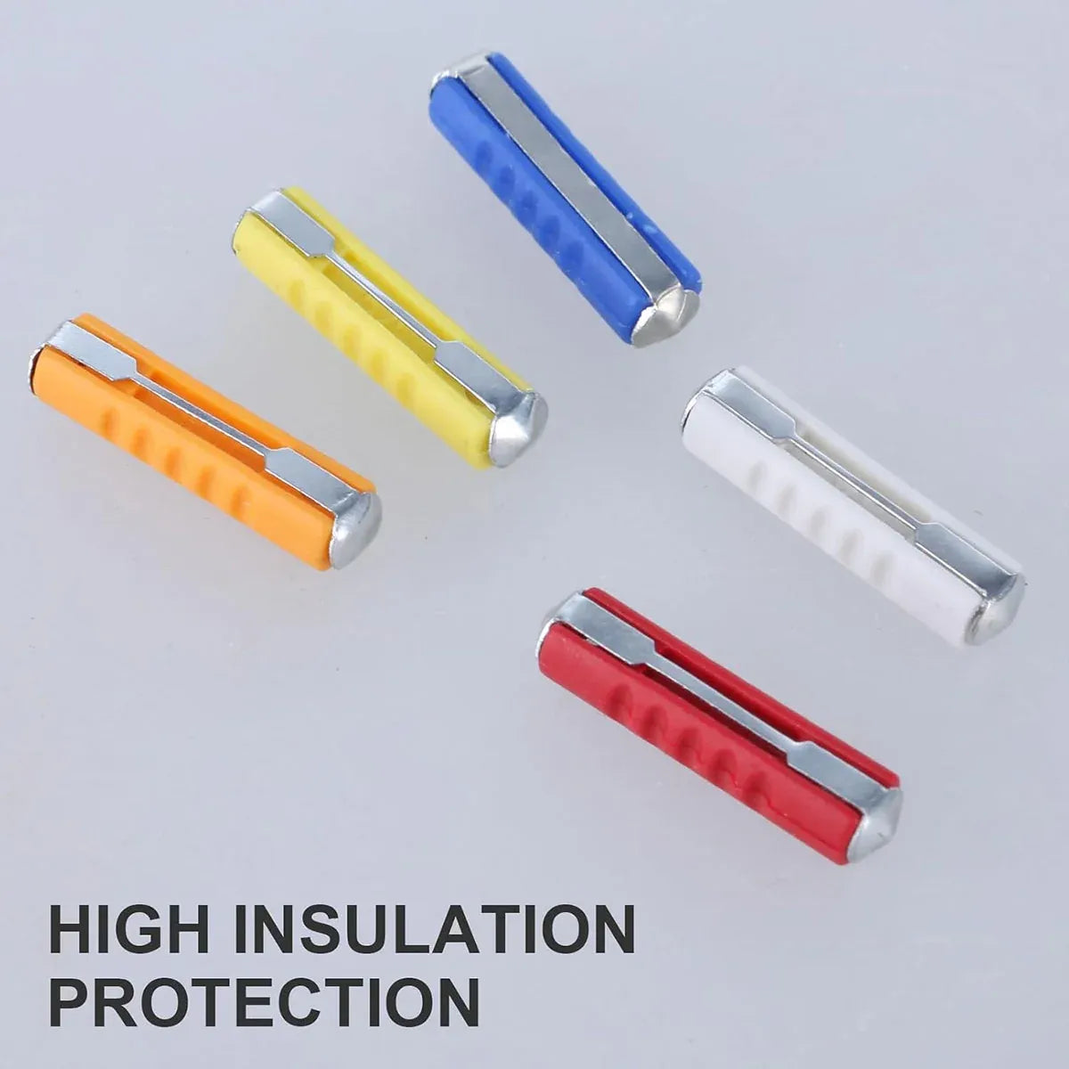 200PCS Torpedo Car Fuse Assortment Kit with Colour Coded Ratings for Vehicle Maintenance