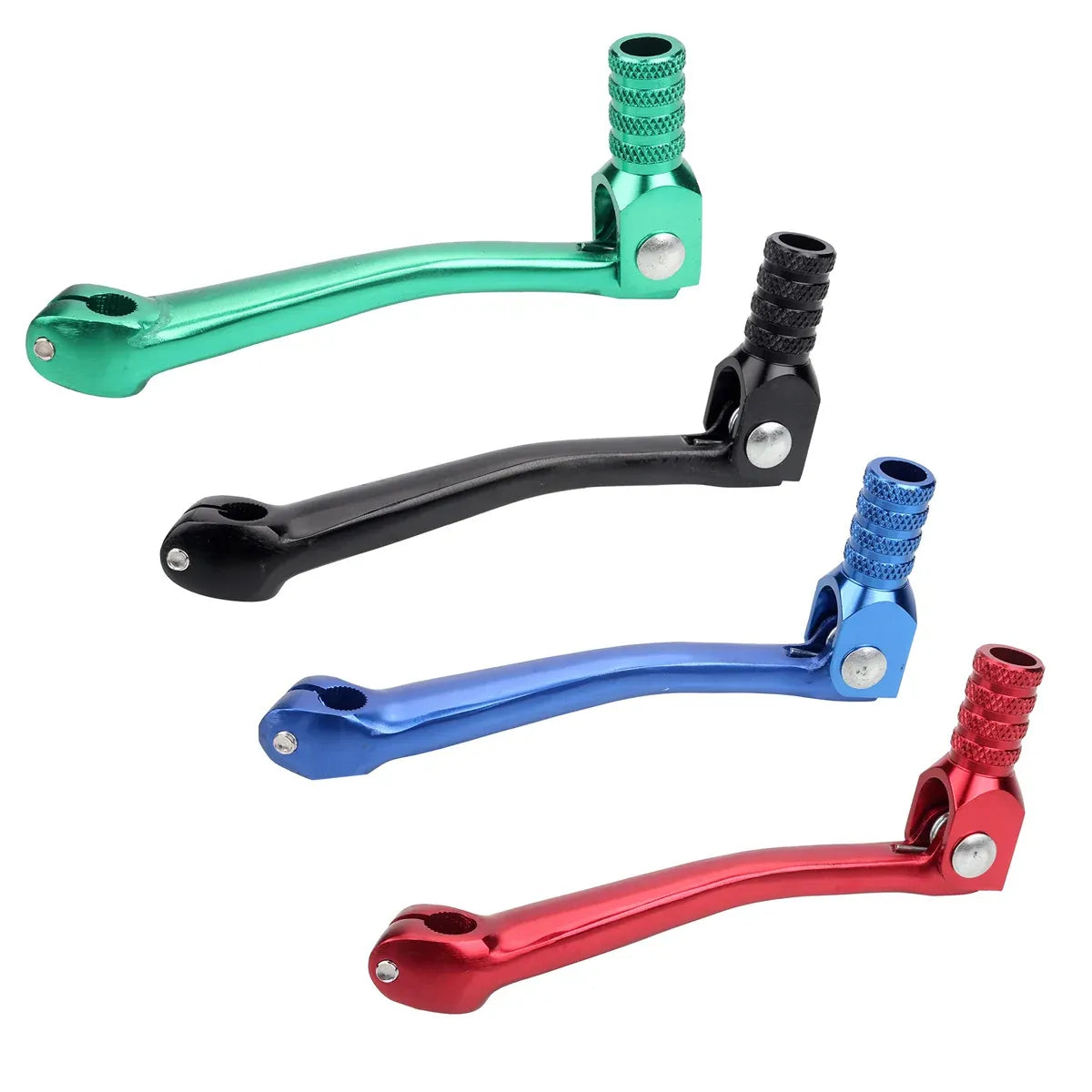 Foldable Gear Shift Lever Replacement for 50-250cc Pit Dirt Bike Off Road Motorcycle - Red