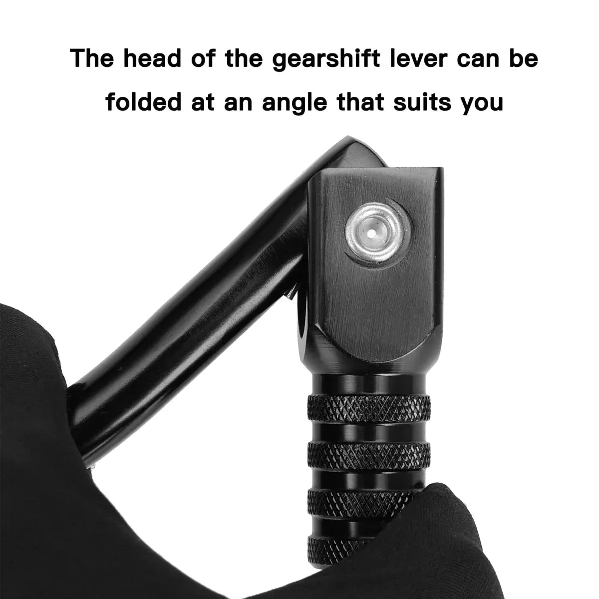 Foldable Gear Shift Lever Replacement for 50-250cc Pit Dirt Bike Off Road Motorcycle - Red