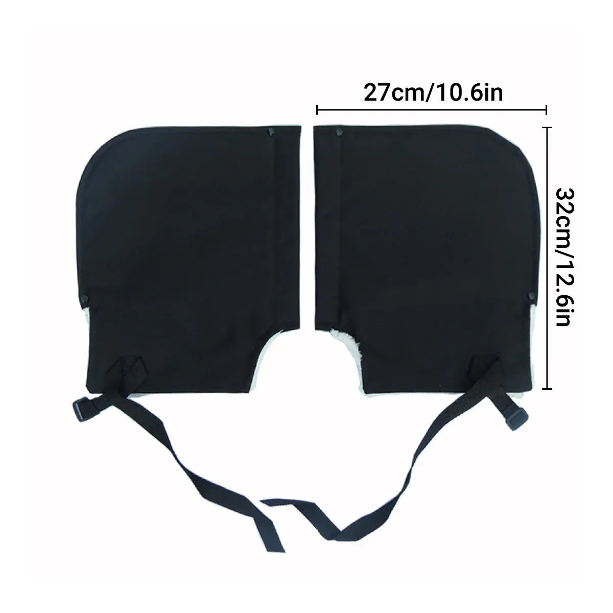Motorcycle Handlebar Gloves Winter Windproof Riding Hand Covers Outdoor Warmer