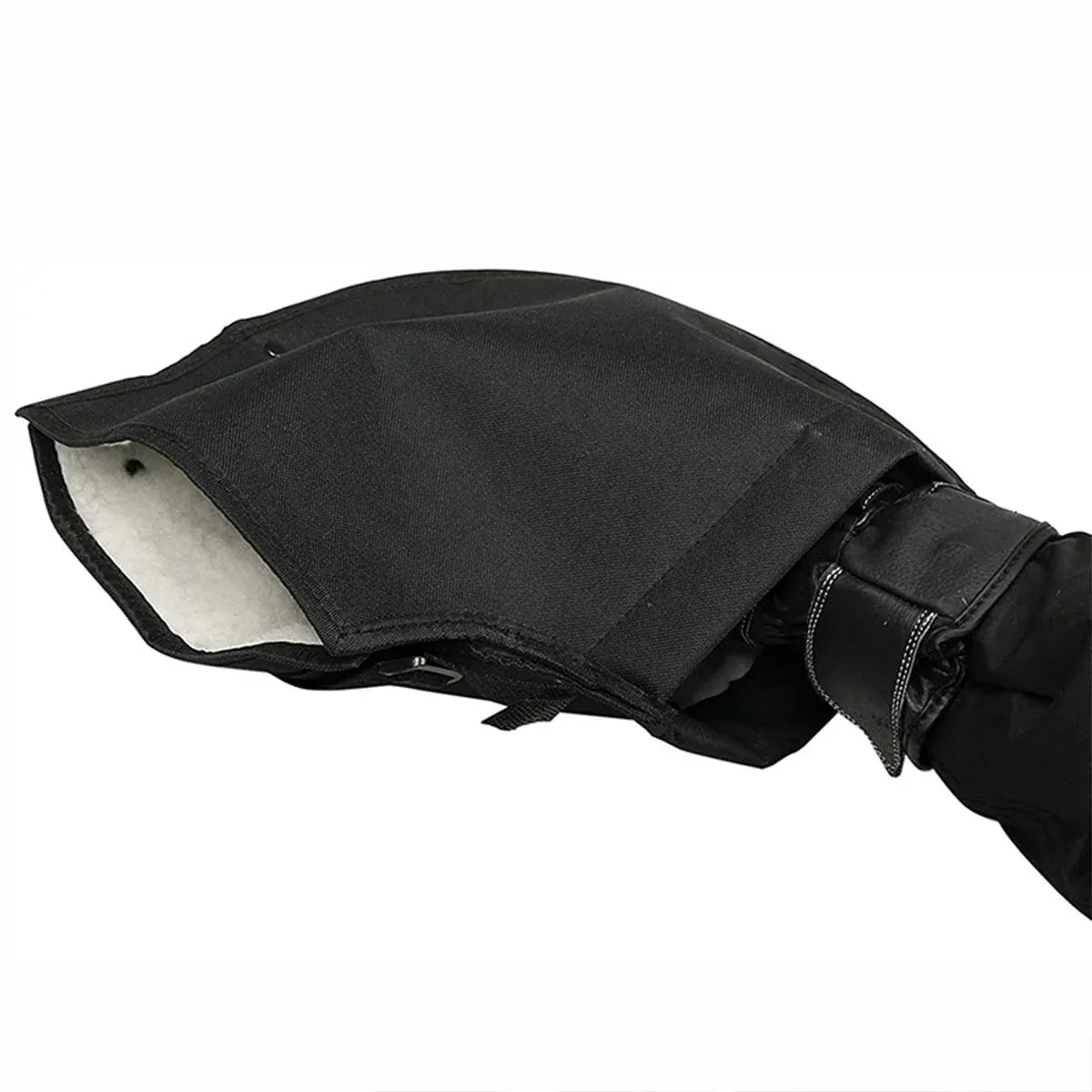Motorcycle Handlebar Gloves Winter Windproof Riding Hand Covers Outdoor Warmer