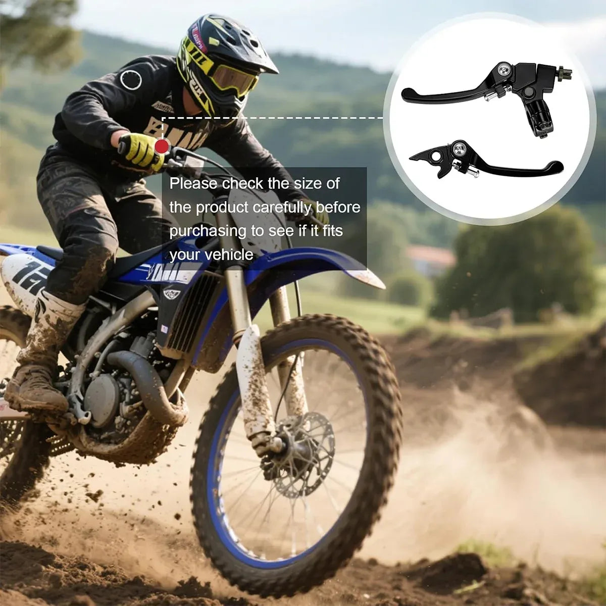 Folding Brake Clutch Lever Set Left Right Handle Off Road Motorcycle ATV Use
