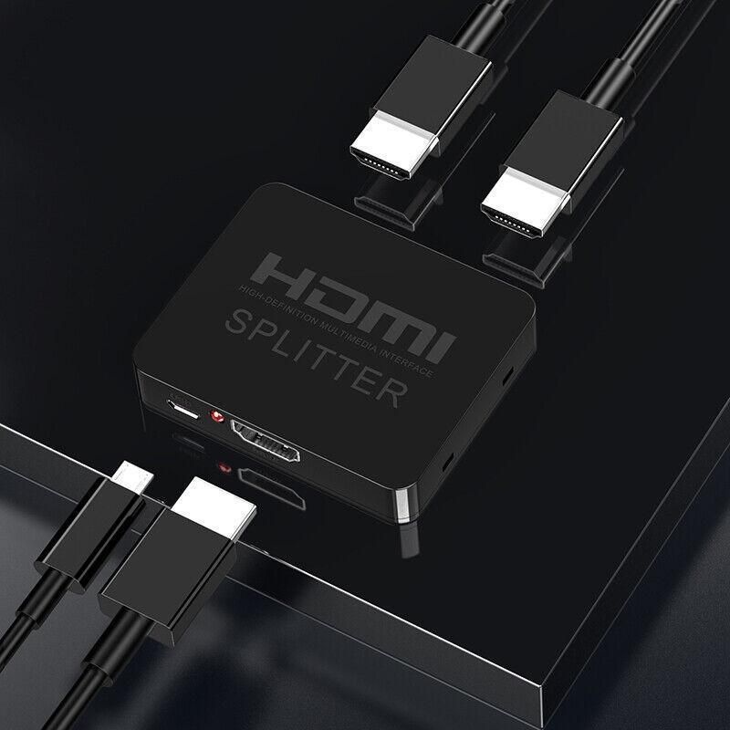 HDMI Switch Splitter 3-in-1 5-in-1 or 1-in-2 1080p 4K Manual or Remote Options - 5 in 1 Switch 4K Remote IR