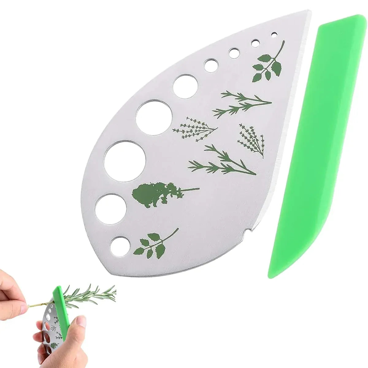 Multi-Function Stainless Steel Herb Stripper for Home Kitchen Easy Cleaning