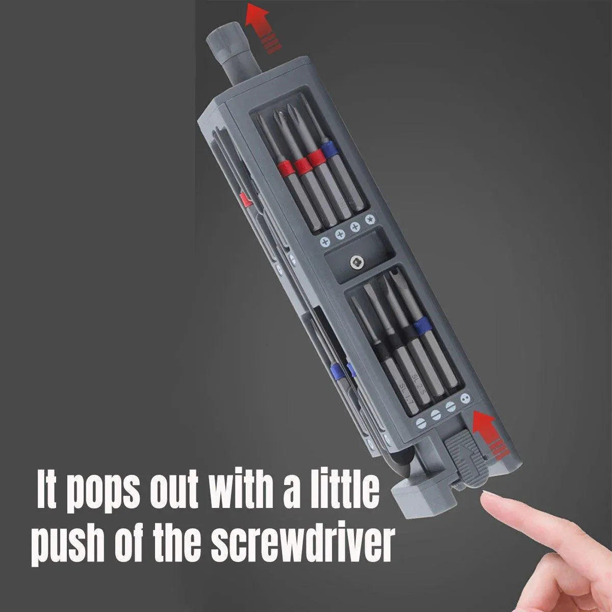 Multi-use Magnetic Precision Screwdriver Set Quick Change 31 in 1 Household Tool
