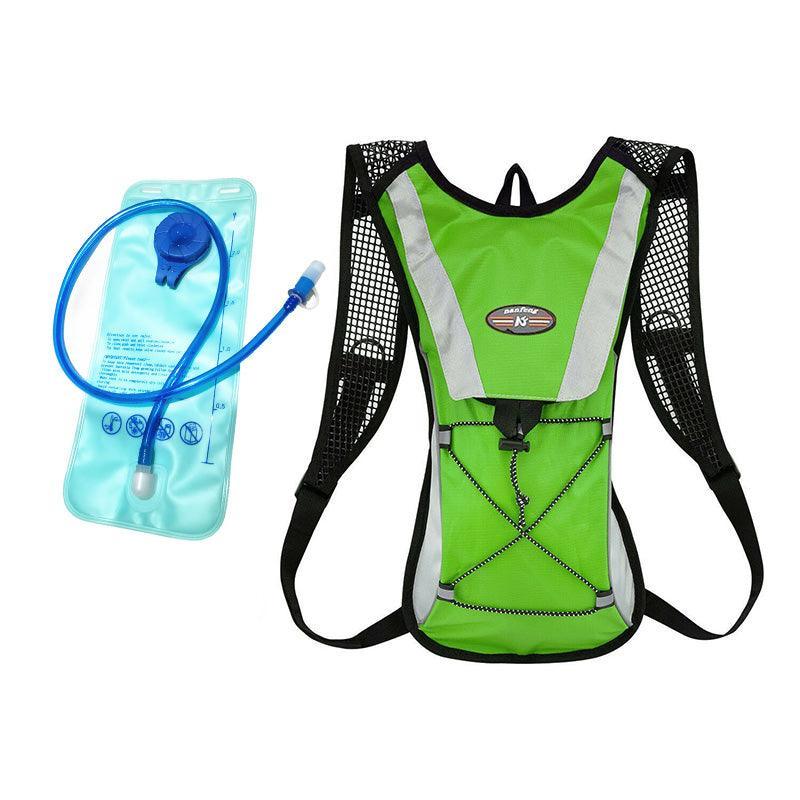 Hydration Pack Backpack Bag with 2L Water Bladder for Hiking Camping Cycling Running - Black