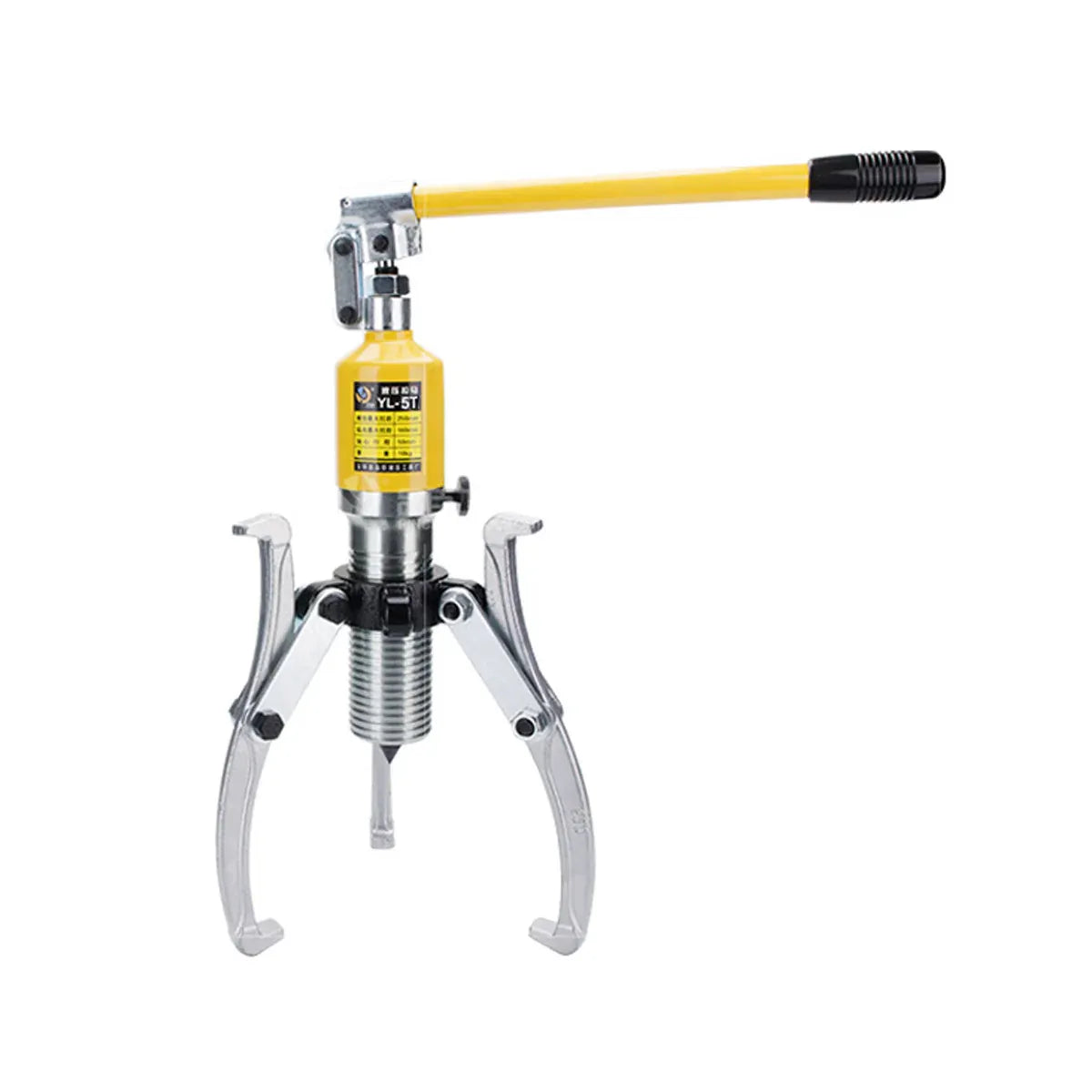 5T Hydraulic Gear Puller Set 3 Jaw Durable for Automotive Machinery Repair Use