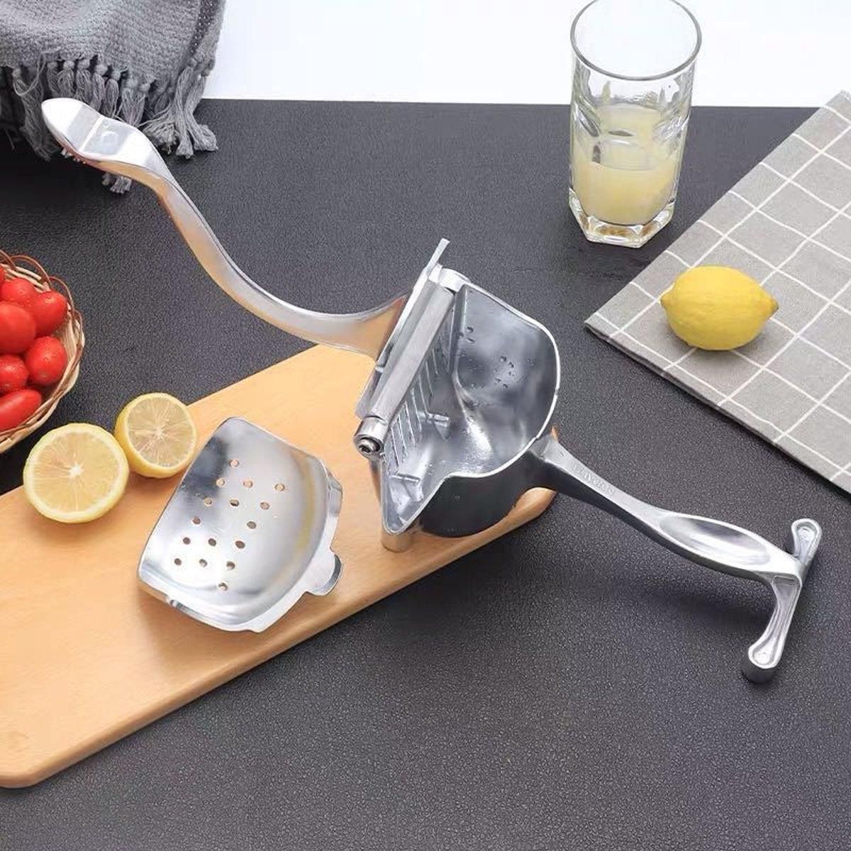 Aluminium Alloy Manual Juicer Fruit Squeezer for Lemon Orange Household Use