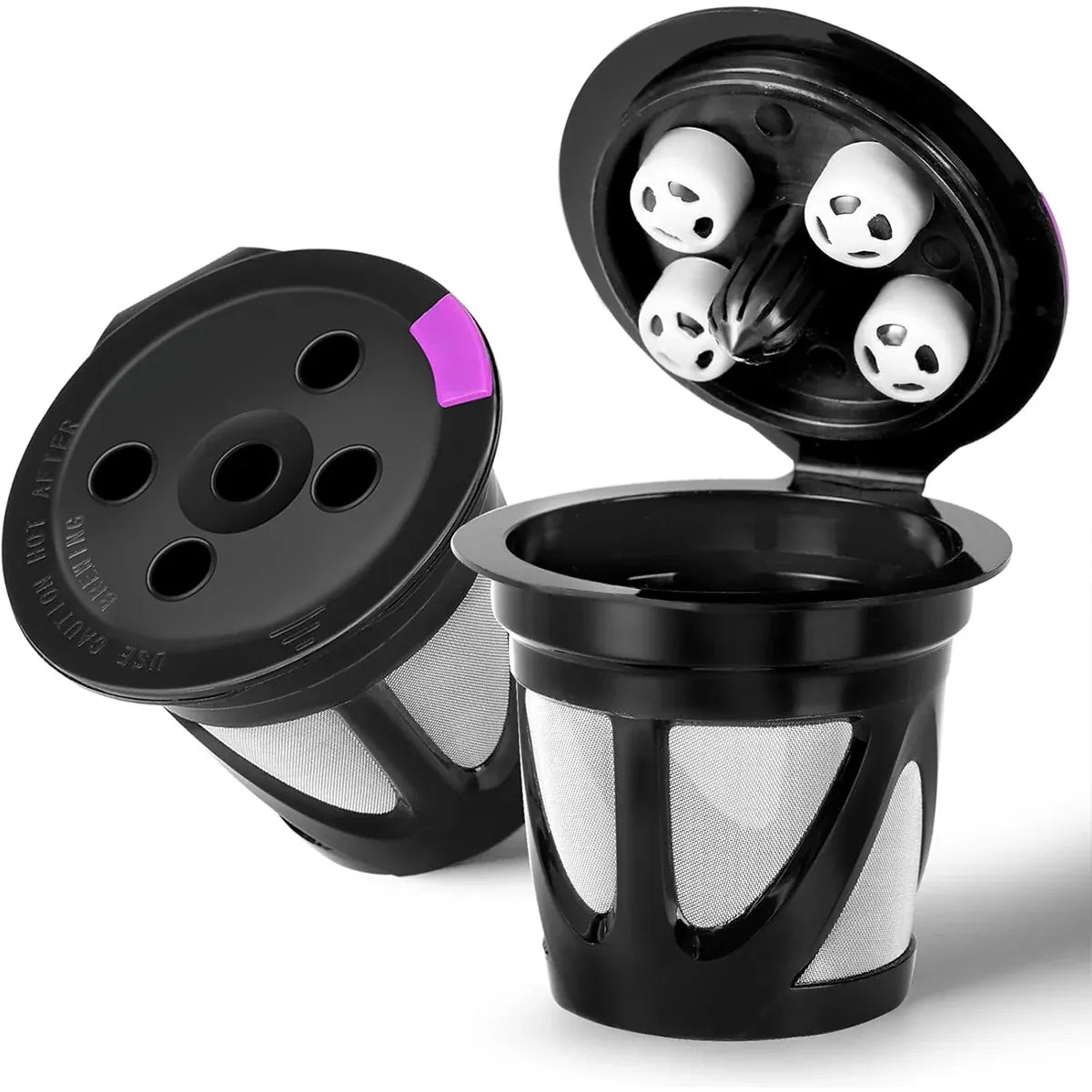 Coffee Capsule K-cup Basic Model Recyclable Reusable Coffee Pods For Home Office - Purple