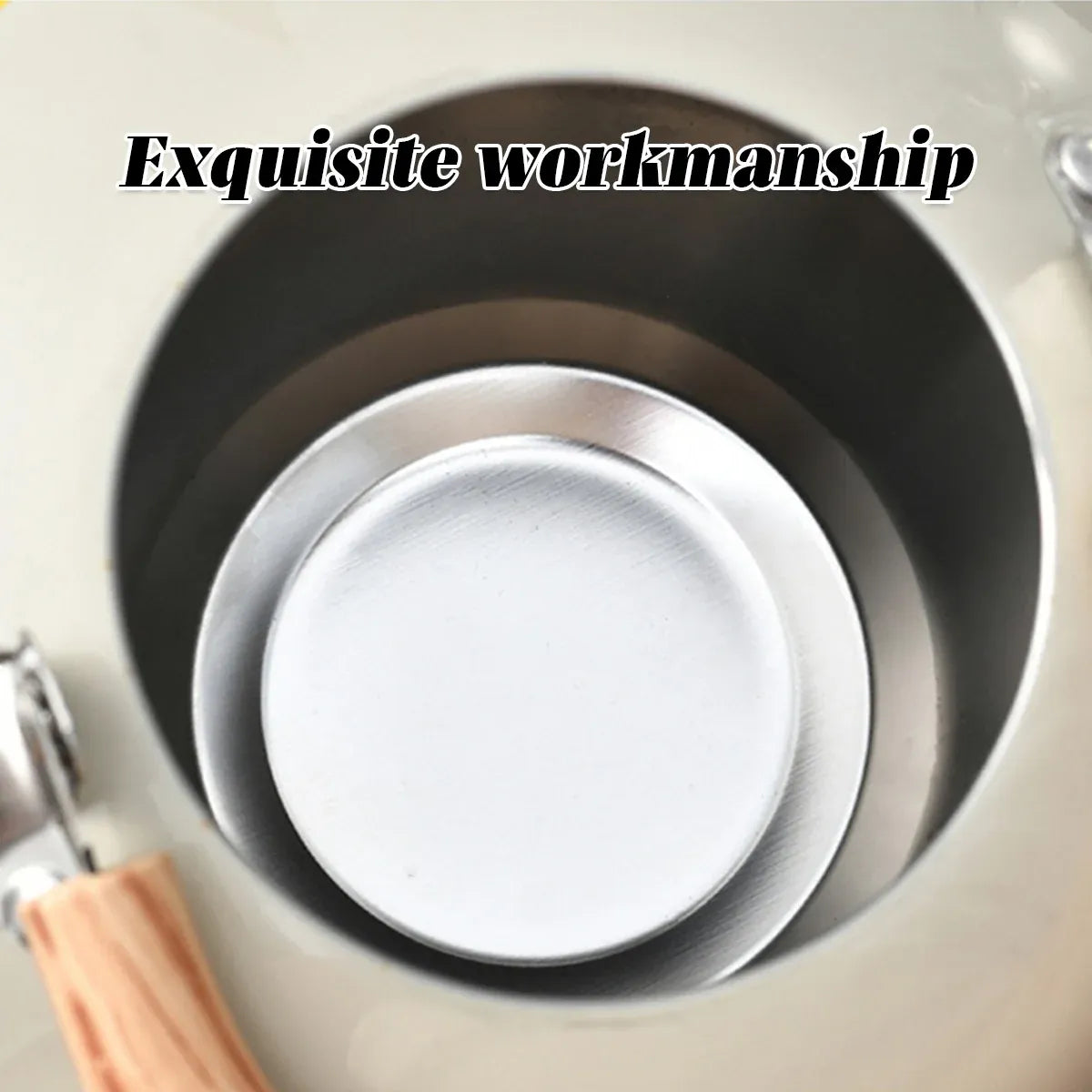 3L Stainless Steel Polka Dot Whistling Kettle Wooden Handle Gas Electric Stove