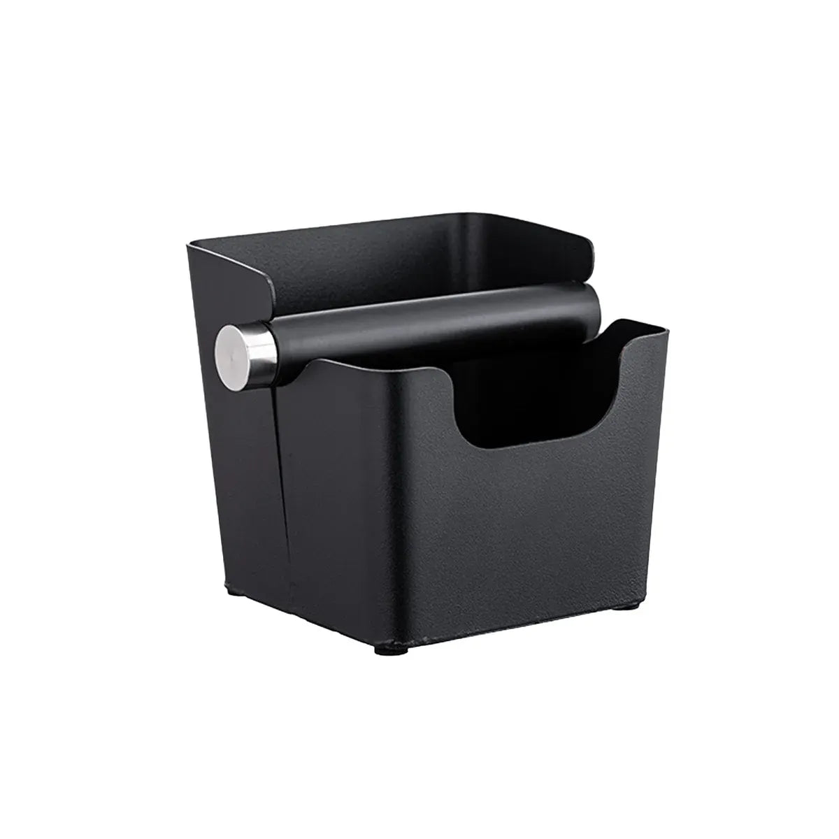 Square Coffee Grounds Knock Box Durable for Home Coffee Shop Use