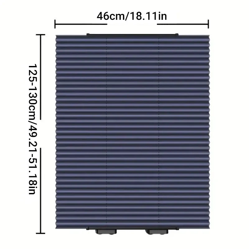 Retractable Folding Sunshade Car Curtain Blackout Window Shade Vehicle Sun Block