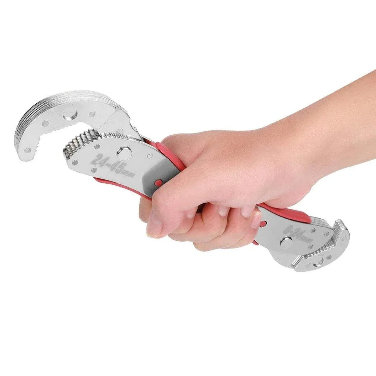 9-45mm Adjustable Wrench Wrench Multifunction Tool Quick Grip Universal Spanner