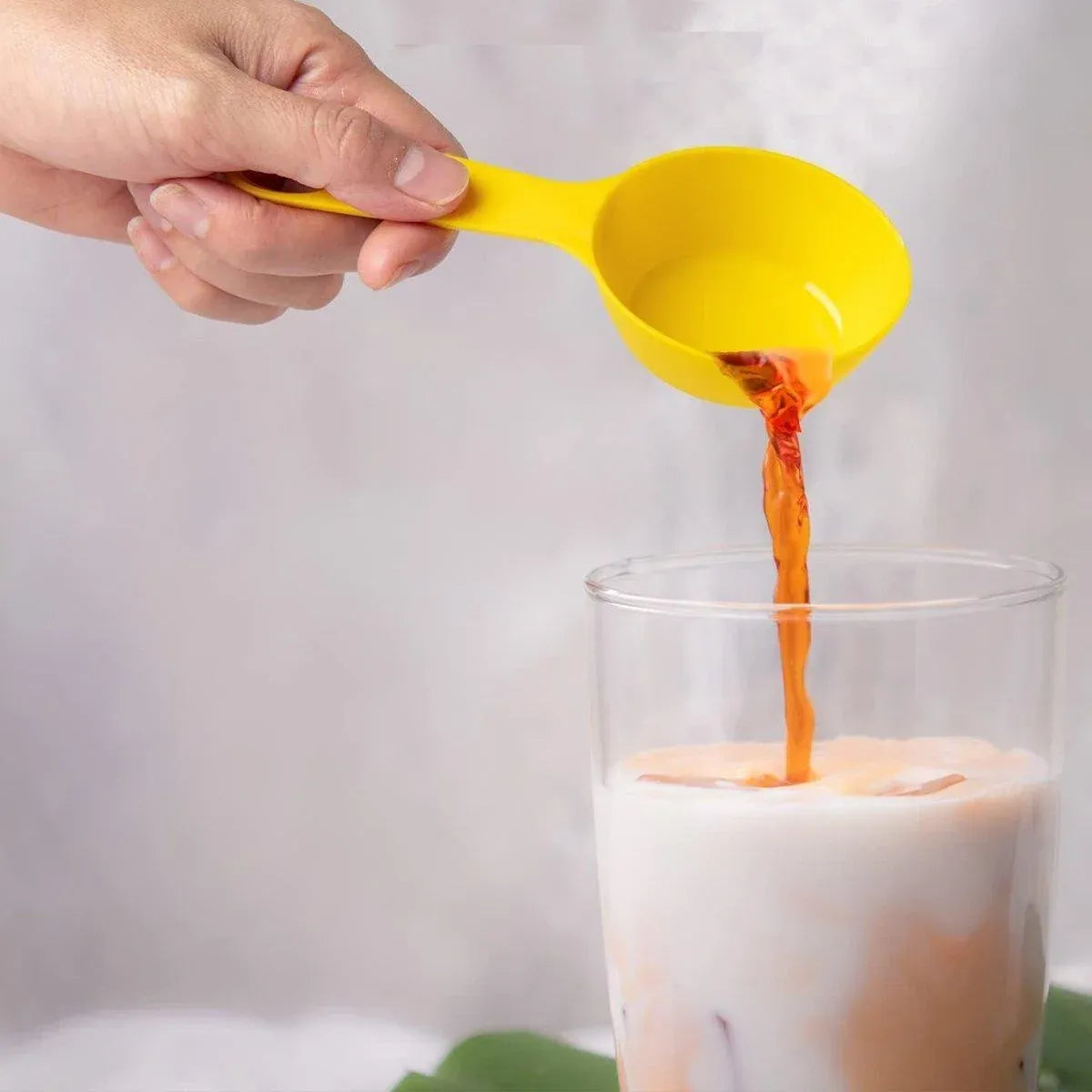 12PCS Plastic Measuring Spoon and Cup Set Baking Tools for Cake Milk Powder