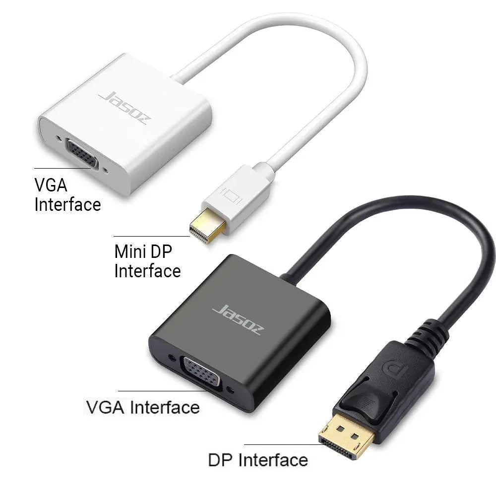 Displayport Display Port DP Male to VGA Female Video Converter Adapter Cable PC - Mini DP to VGA Adapter/