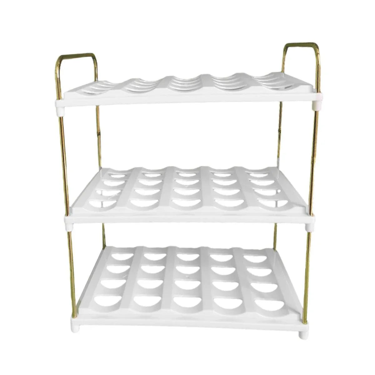 Adjustable Cup and Bottle Storage Rack Multifunctional Wine Thermos Holder Shelf
