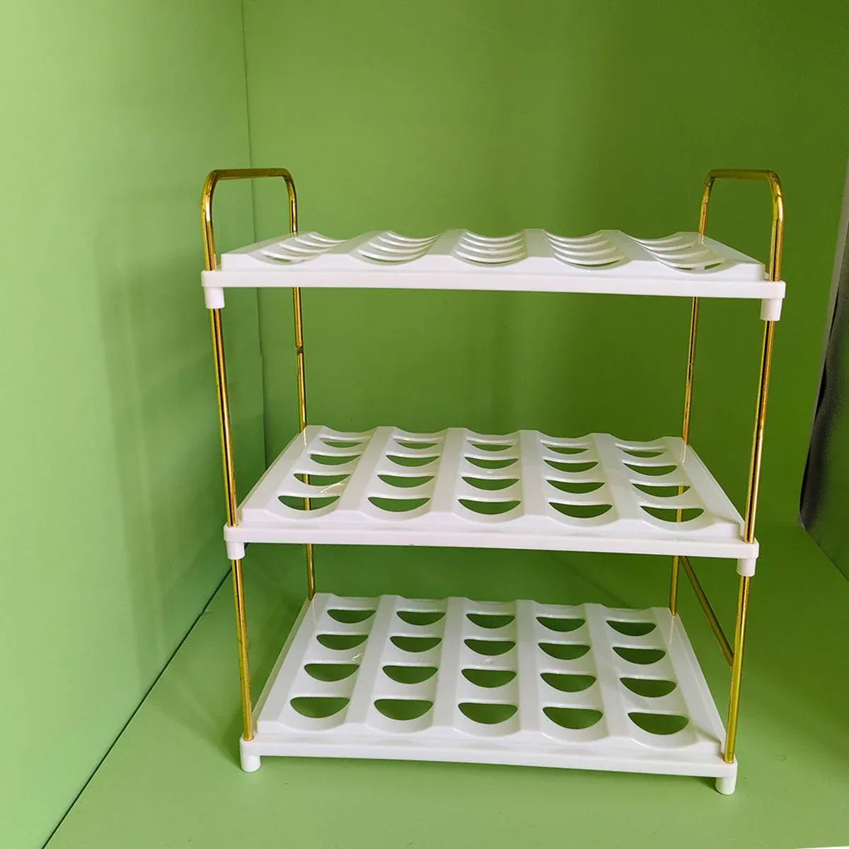 Adjustable Cup and Bottle Storage Rack Multifunctional Wine Thermos Holder Shelf