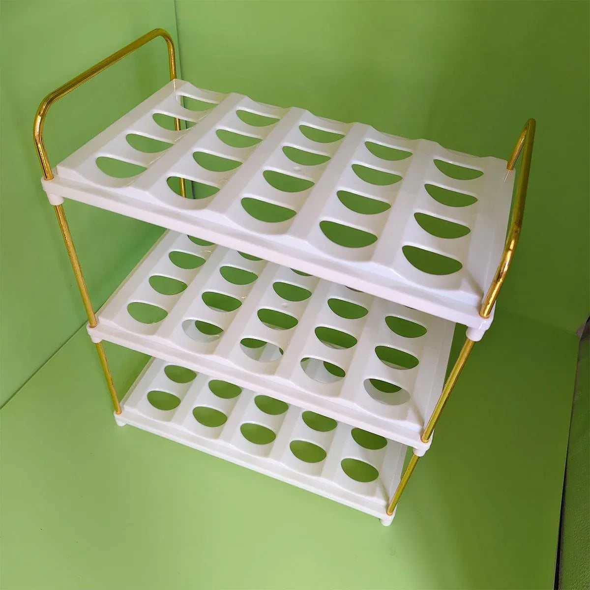 Adjustable Cup and Bottle Storage Rack Multifunctional Wine Thermos Holder Shelf