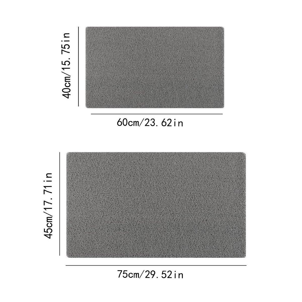 Anti Slip Bathroom Mat Non Slip Shower Floor Mat Quick Dry Soft Comfortable Rug - Beige-45x75cm