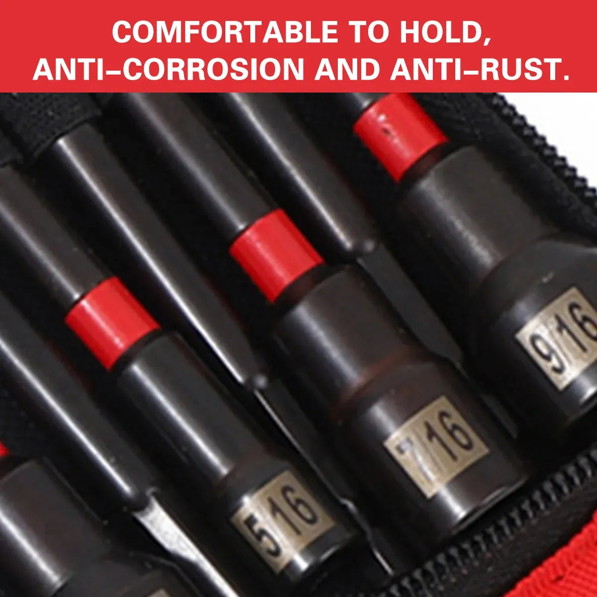 Strong Grip Screwdriver Bit Set 16 Piece Electric Drill Sleeve Portable Tool Kit