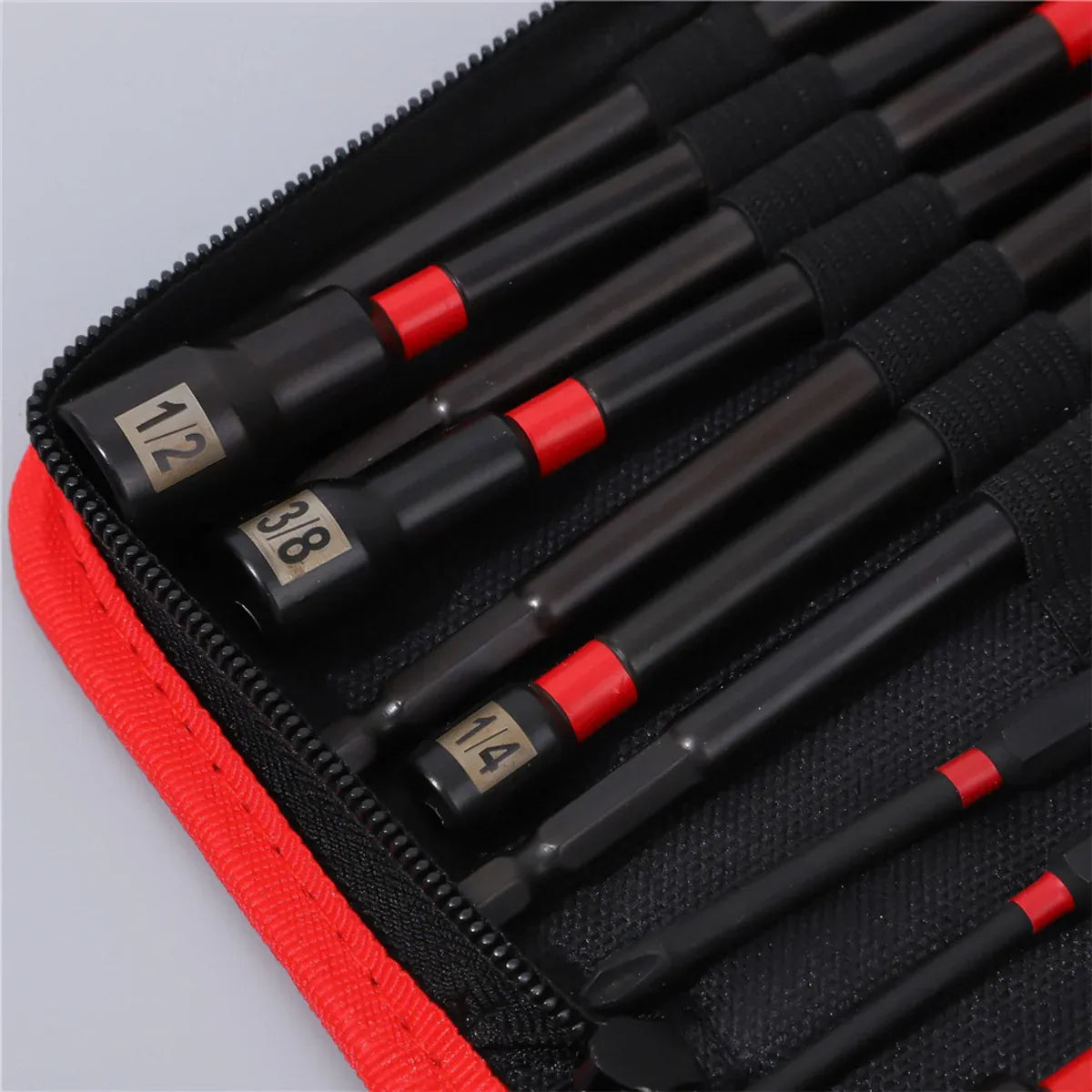 Strong Grip Screwdriver Bit Set 16 Piece Electric Drill Sleeve Portable Tool Kit