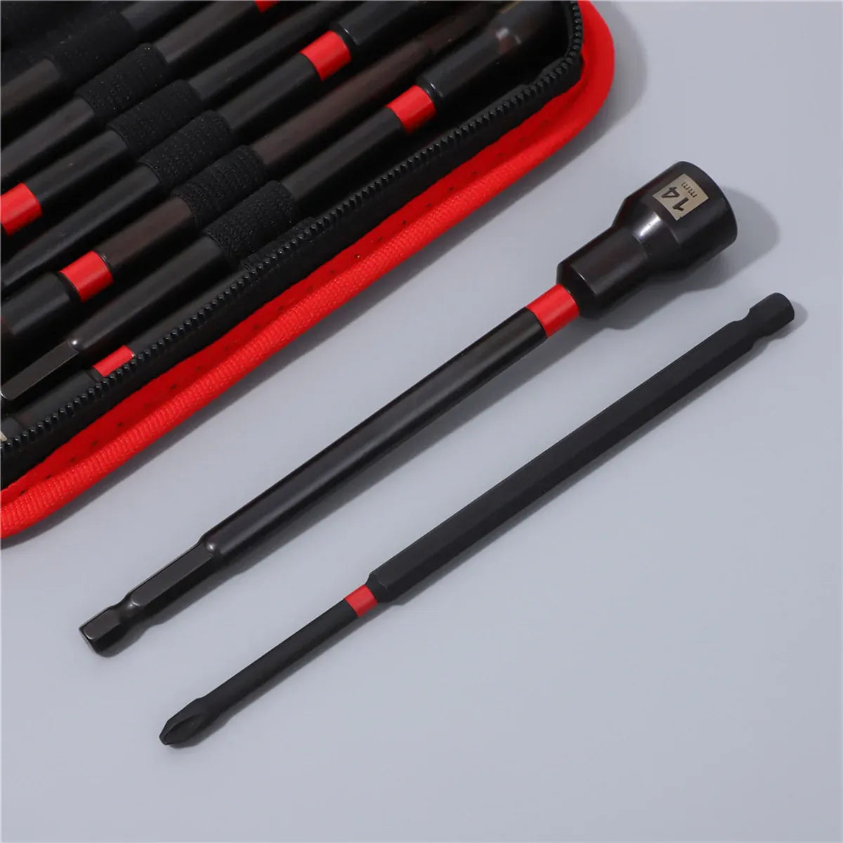 Strong Grip Screwdriver Bit Set 16 Piece Electric Drill Sleeve Portable Tool Kit