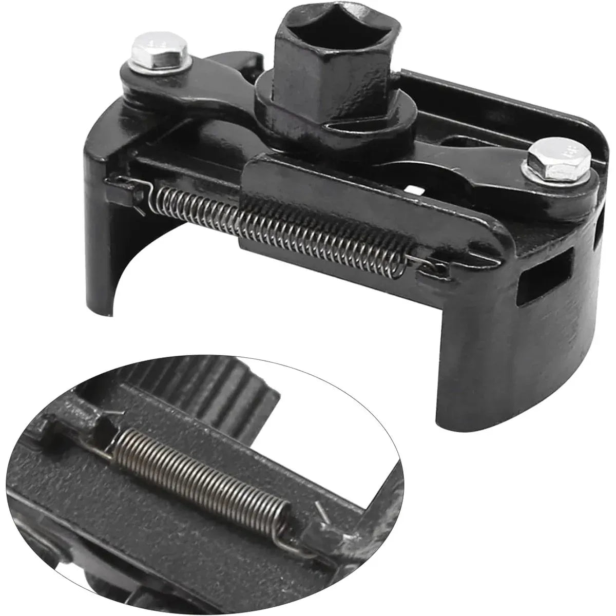 U Shaped Filter Wrench Universal Oil Filter Removal Spanner Tool Adjustable Grip