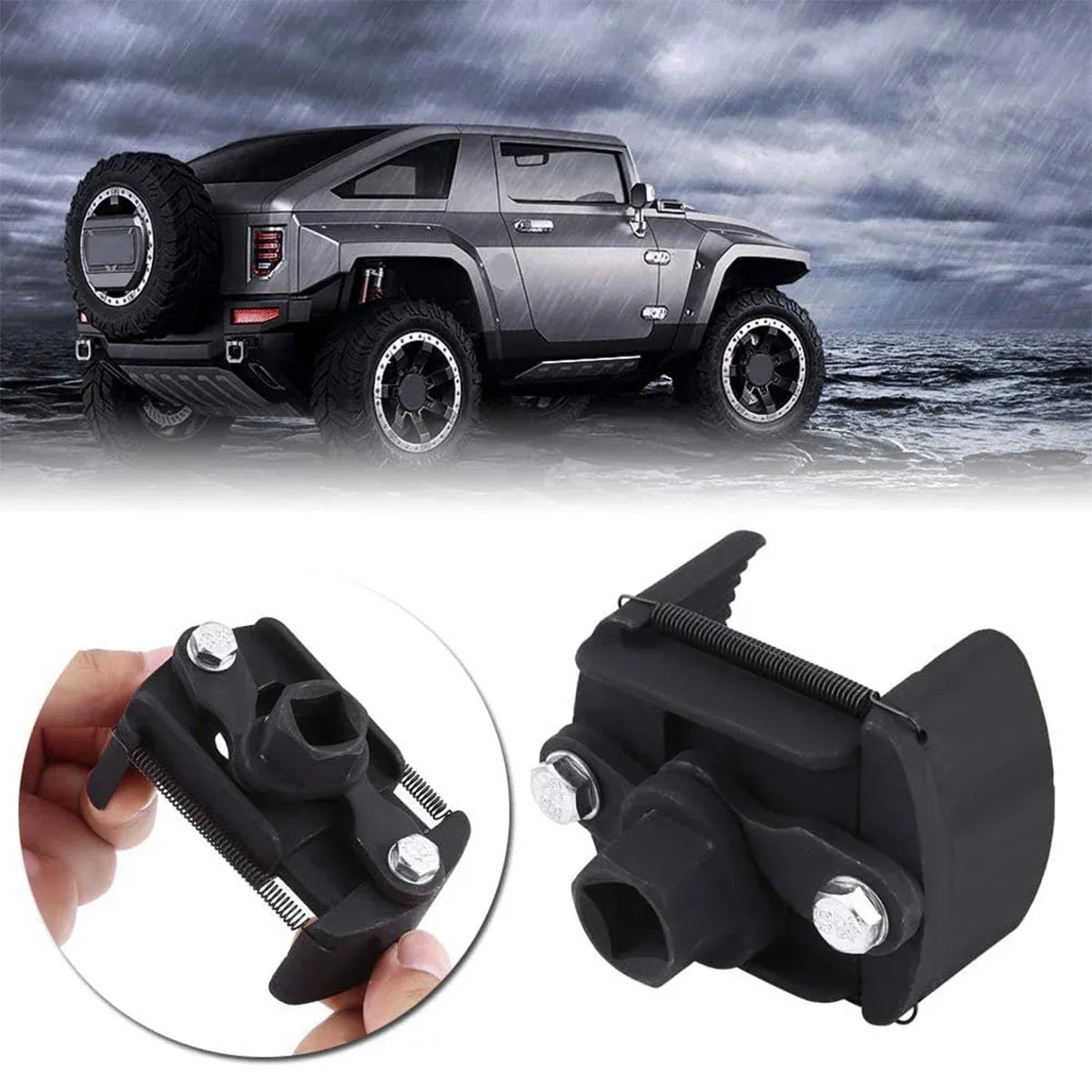 U Shaped Filter Wrench Universal Oil Filter Removal Spanner Tool Adjustable Grip