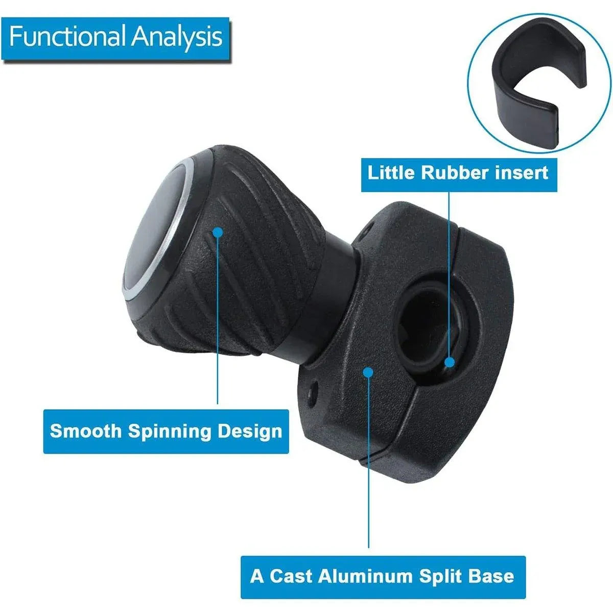 Car Steering Wheel Opening Aid Grip Tool Easy Access Helper Device for Vehicle