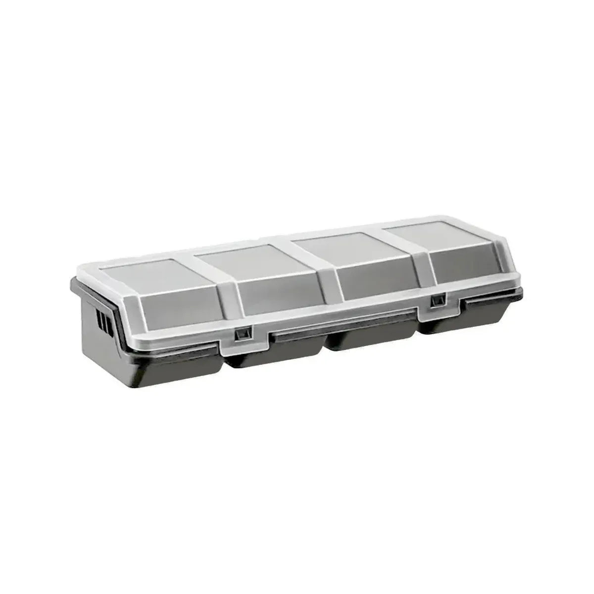 Plastic Screw Parts Storage Box Small Hardware Organizer Case with Four Grids