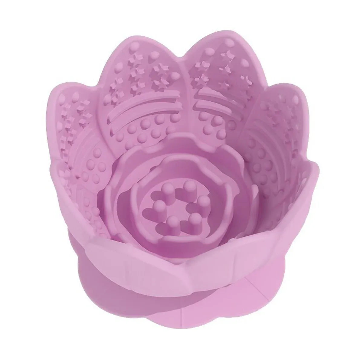 Shape Food Grade Material Dog Slow Feeder Bowl Non Slip Promote Healthy Eating