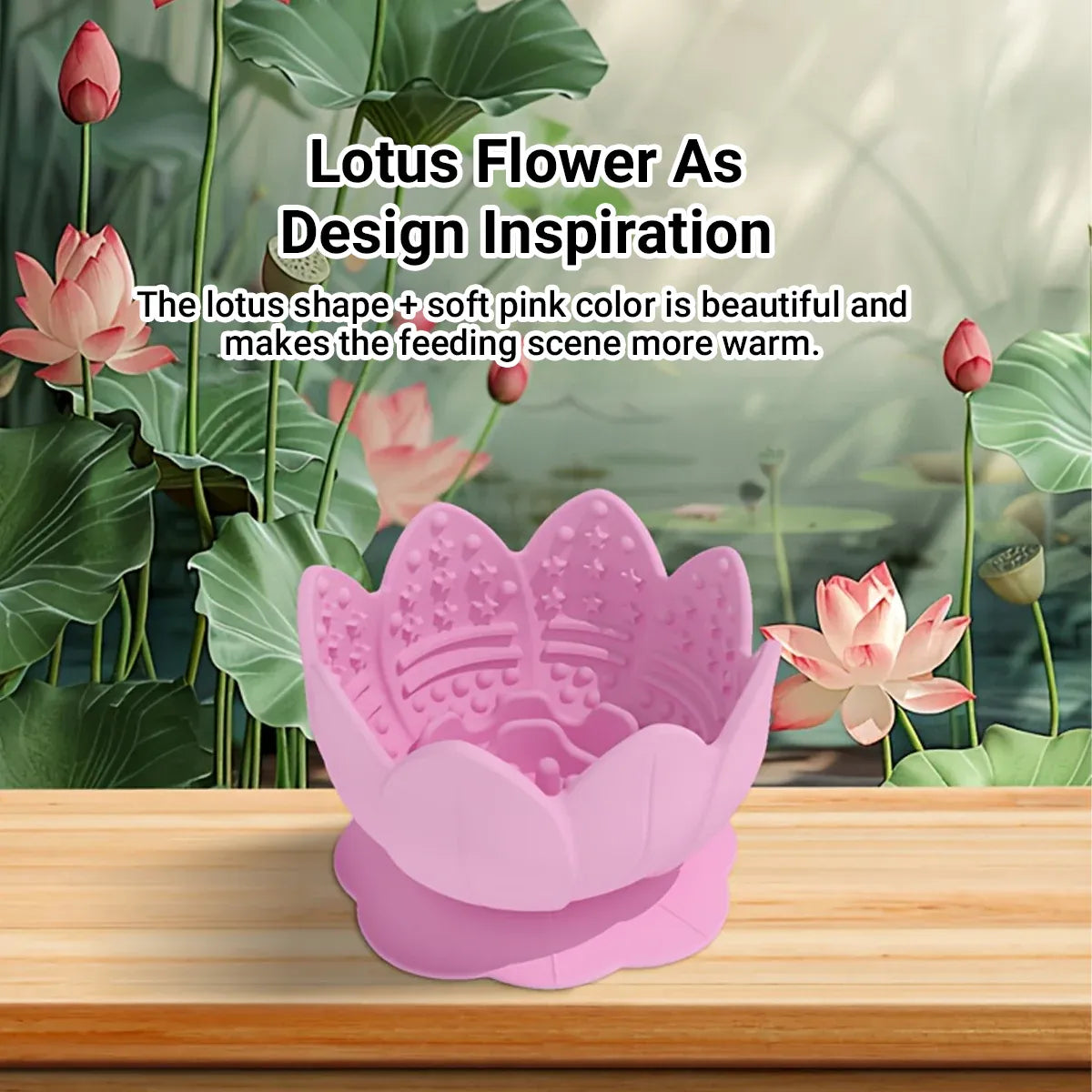 Shape Food Grade Material Dog Slow Feeder Bowl Non Slip Promote Healthy Eating
