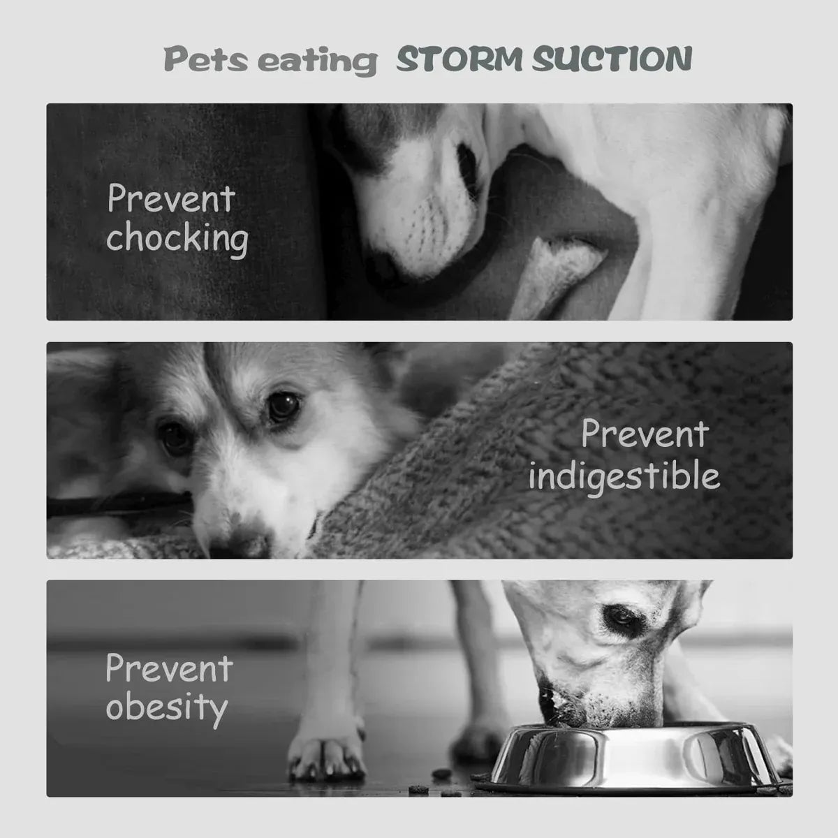 Shape Food Grade Material Dog Slow Feeder Bowl Non Slip Promote Healthy Eating