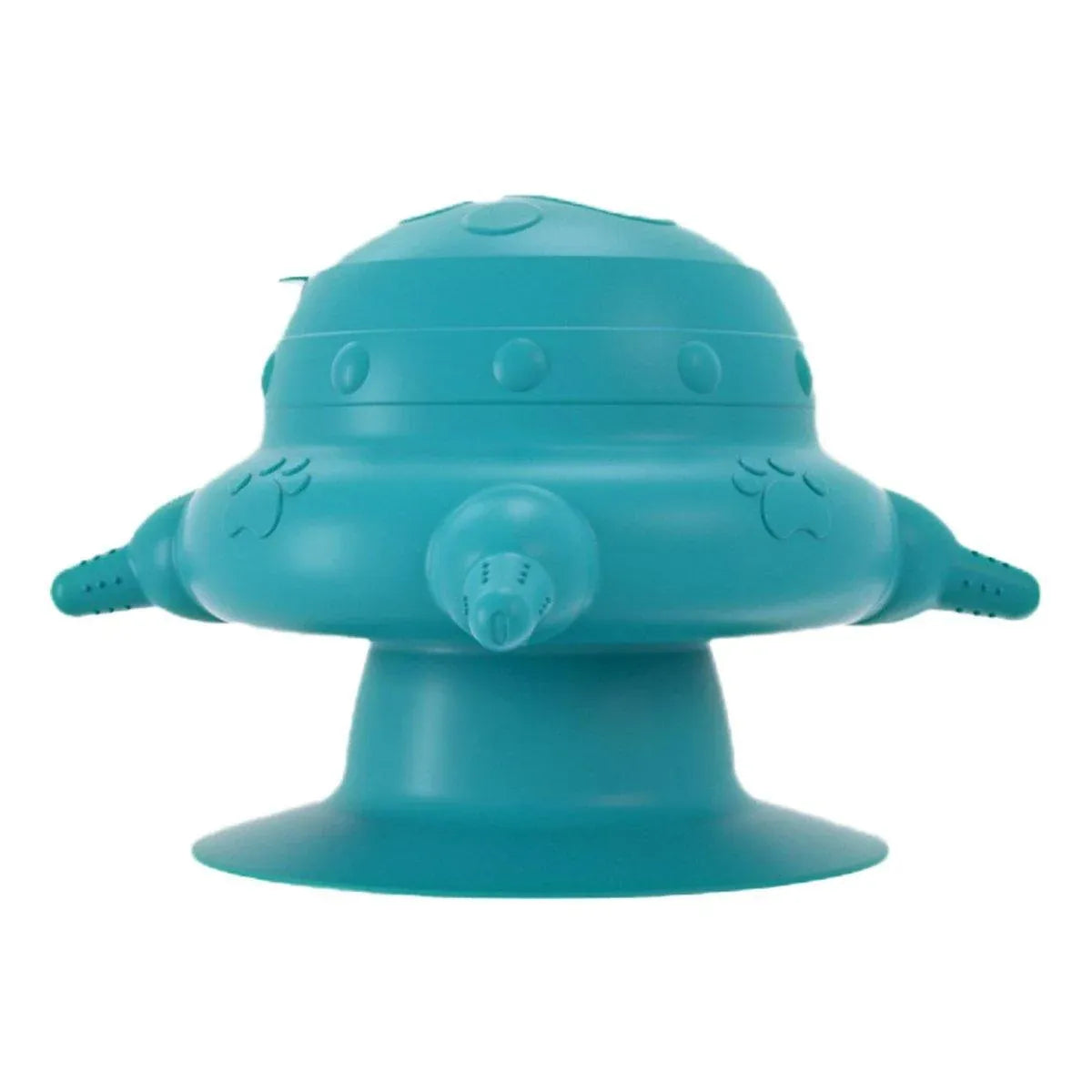 Silicone Pet Feeding Device Anti-choking Bionic Breast-feeding Water Feeder - Blue