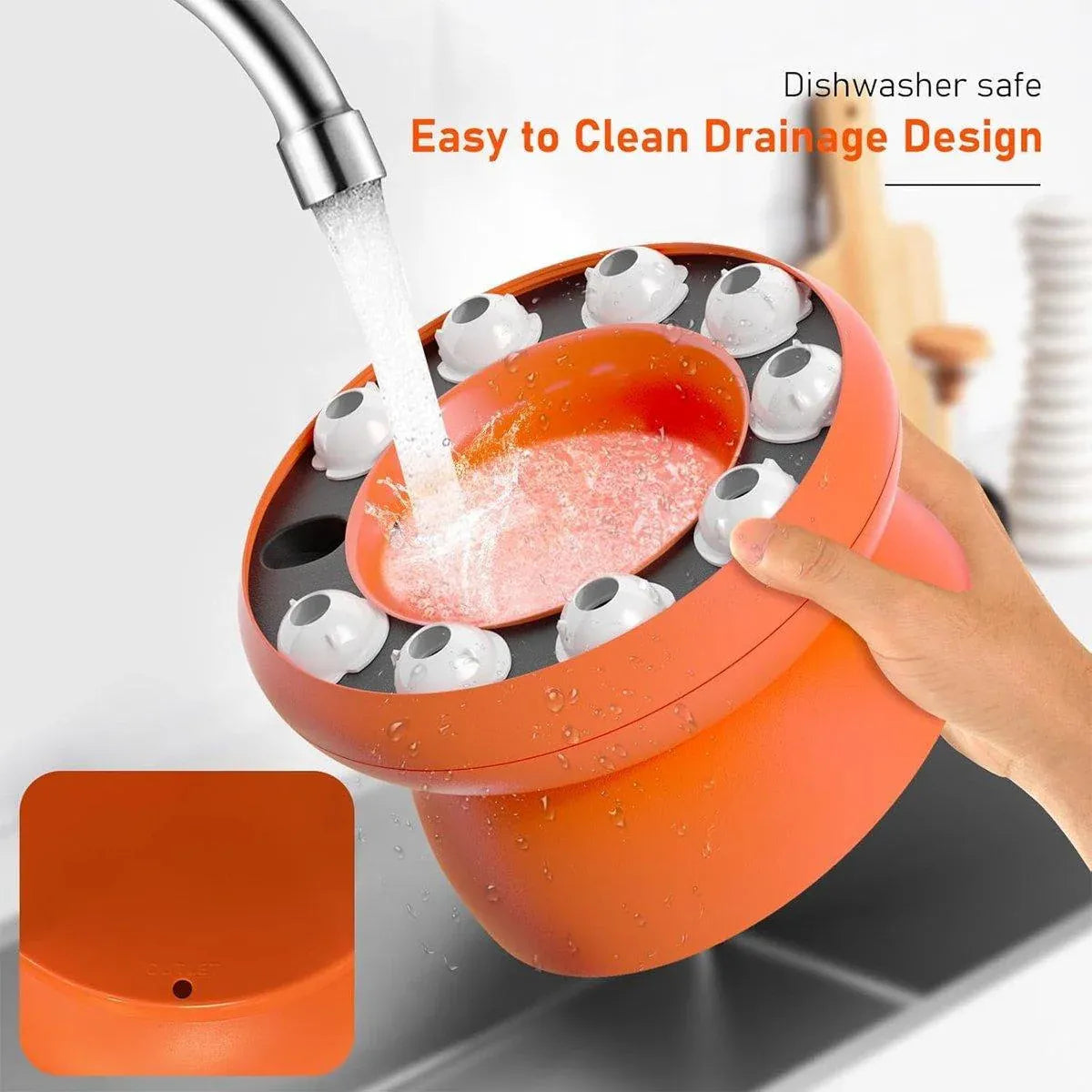 Pet Slow Feeder Interactive Cat Dog Food Dispenser Puzzle Toy for Healthy Eating - Pink