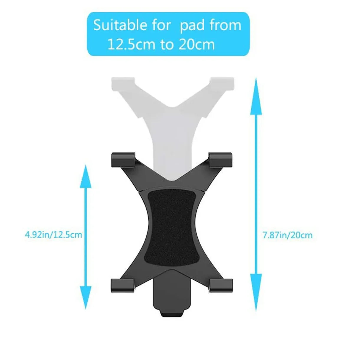 Car Tablet Mount Vehicle Tablet Holder Adjustable 360 Rotate For Pad tablet