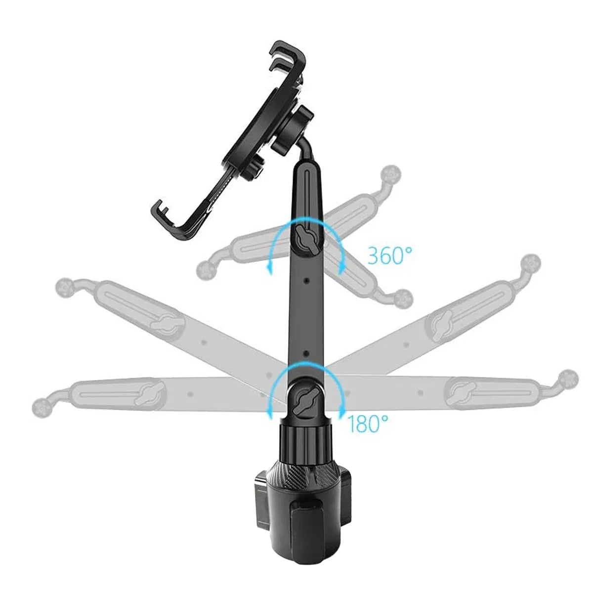 Car Tablet Mount Vehicle Tablet Holder Adjustable 360 Rotate For Pad tablet