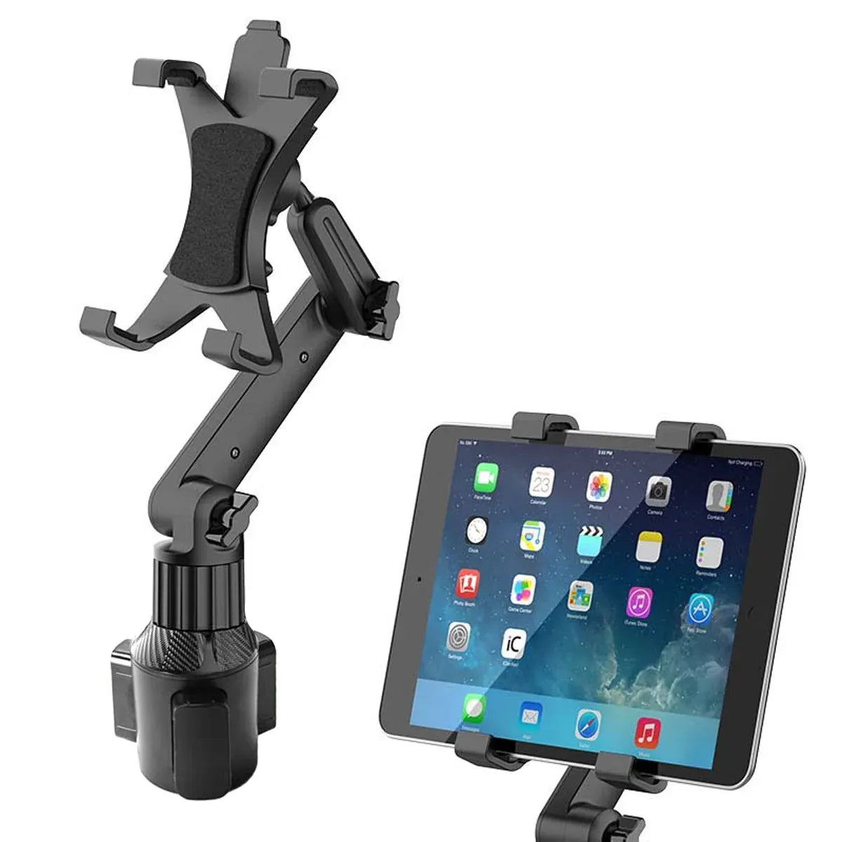Car Tablet Mount Vehicle Tablet Holder Adjustable 360 Rotate For Pad tablet