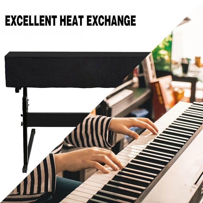 61/88 Key Piano Keyboard Dust Cover For Electronic Keyboard And Digital Piano - 61 Key