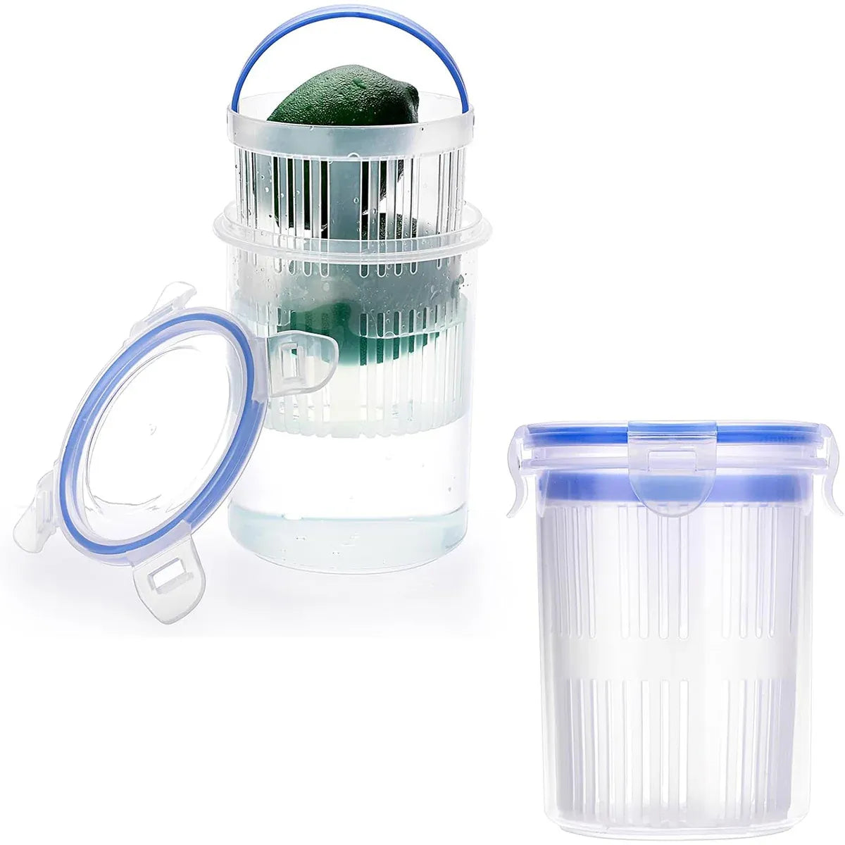 Pickle Basket Drainage Preservation Kimchi Jar Separator Fermentation Container